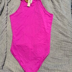PINK Victoria's Secret Fuchsia Bodysuit